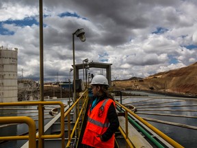 A Newmont gold mine in Peru.