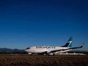 WestJet says it expects to grow its number of aircraft to 96 by 2020 from 51 at the end of third quarter.