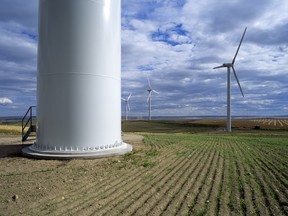 A wind farm in Alberta. Alberta, Canada's largest consumer of coal and its second-largest producer of the fuel -- in its efforts to transition to all renewable and gas-fired generation by 2030.