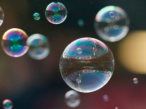 There are many bubbles these days, and investors are in a frenzy.