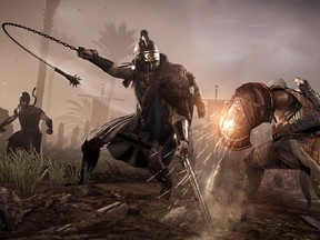 Scene from Ubisoft's "Assassin's Creed Origins".