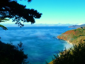 The Big Sur coastline near the Esalen retreat.