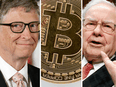 Bitcoin's current market capitalization of US$190 billion trumps the combined net worth of Bill Gates and Warren Buffett.