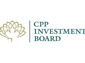 The corporate logo of Canada Pension Plan Investment Board (CPPIB) is shown. The Canada Pension Plan Investment Board is investing $320 million in a partnership with a portfolio of modern logistics properties in Hong Kong.