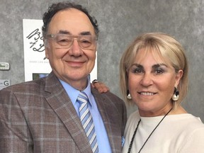 The family of Apotex founder Barry Sherman says they are proud he is being appointed to the Order of Canada. Gov. Gen. Julie Payette announced 125 new appointments to Canada's highest civilian honour on Friday, a list heavy on Canadians with accomplishments in science and medicine. Barry and Honey Sherman are shown in a handout photo from the United Jewish Appeal.