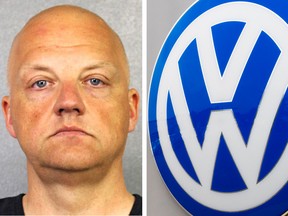 German Volkswagen executive Oliver Schmidt, seen in a photo provided by the Broward County Sheriff's Office.