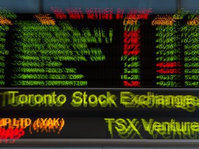 The S&P/TSX Composite Index will end the year at 16,928, compared with 2017’s closing mark of 16,209, according to the average of nine estimates compiled by Bloomberg.