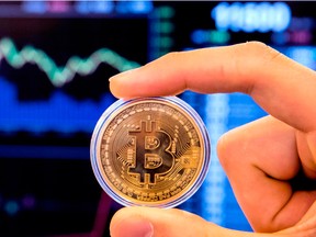 Bitcoin plunged below US$10,000 on Wednesday for the first time in six weeks before staging a rally to trade virtually unchanged.