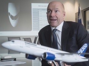 Bombardier president and CEO Alain Bellemare