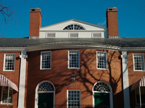 The Kresge Hall on the campus of Harvard Business School.