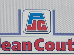 A Jean Coutu Group PLC logo is shown at the company's annual general meeting in Longueuil, Que., Tuesday, July 5, 2011. The Jean Coutu Group (PJC) Inc. (TSX:PJC.A) (the "Corporation" or the "Jean Coutu Group") reported today its financial results for the quarter ended December 2, 2017.