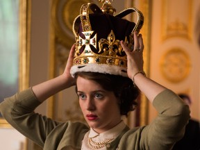 Claire Foy was nominated for a Golden Globe award for best actress in Netflix’s The Crown.