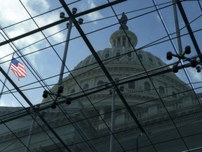 A view of the Capitol dome on Capitol Hill in Washington, Tuesday, Jan. 30, 2018, ahead of the State of the Union address by President Donald Trump.