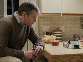 Matt Damon appears in a scene from Downsizing.