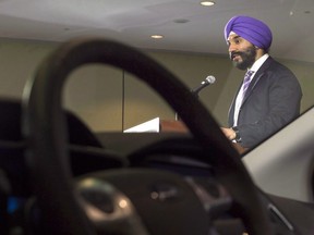 Minister of Innovation, Science and Economic Development Navdeep Bains