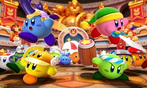 Kirby: Battle Royale is composed of a small selection of battle and objective oriented mini-games scattered across single- and multiplayer modes.