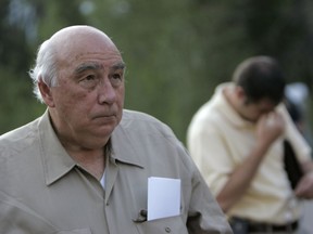 FILE - In this Aug. 20, 2007 file photo, Robert "Bob" Murray, founder and chairman of Cleveland-based Murray Energy Corp., arrives at a news conference at the entrance to the Crandall Canyon Mine, in northwest of Huntington, Utah. In the early days of the Trump administration, Murray, the head of one of America's largest coal companies sent a four-page "action plan" to the White House calling for rollbacks of key environmental and mine safety regulations he claimed would help revive the struggling mining industry. A review by The Associated Press of that March 1, 2017, plan shows Murray, an early Trump campaign supporter, has gotten about half the items on his wish list. Still others, such as eliminating federal tax credits for wind turbines and solar panels, failed to win approval in Congress.