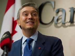 Canada's Minister of International Trade, François-Philippe Champagne, speaks to press about the Trans-Pacific Partnership in Toronto on Tuesday, Jan. 23, 2018.