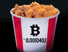 KFC Canada jumps on the cryptocurrency bandwagon.