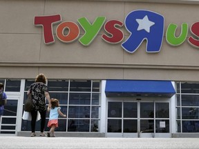 All 83 Toys 'R' Us store stores in Canada are open for business.