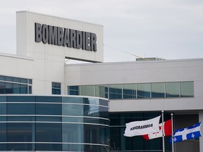 Bombardier says it may be forced to lay off workers this fall at its plant in La Pocatiere, Que., unless it wins some new railway contracts.