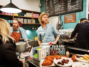 A cash-free bar in Stockholm. The pace at which cash is vanishing in Sweden has authorities worried.