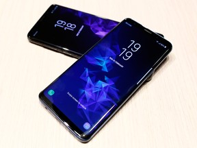 The new Samsung Galaxy S9 and S9+.