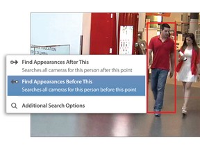 Avigilon Appearance Search technology.