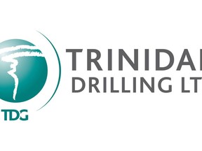 The corporate logo for Trinidad Drilling Ltd. (TSX:TDG) is shown. Trinidad Drilling Ltd. has launched a formal strategic review of the company including a possible sale.THE CANADIAN PRESS/HO