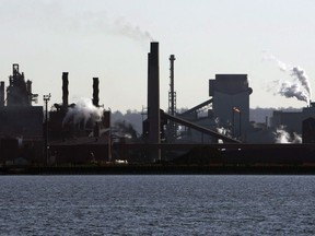 Steel mills in Hamilton, Ont., operate on March 4, 2009. The United States has fired a warning shot in what could become a global trade war. It's threatening to clobber worldwide steel and aluminum imports with tariffs. The U.S. administration has delivered a series of recommendations to President Donald Trump, and he must decide on a course of action by April.