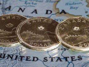 Some market observers see the Canadian dollar moving lower this year.