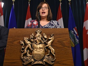 Alberta Justice Minister Kathleen Ganley.