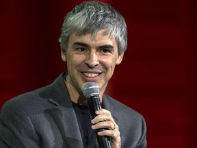 Larry Page, co-founder of Google Inc. and chief executive officer of Alphabet Inc.