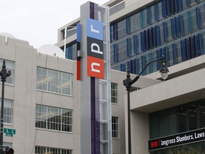 FILE - This April 15, 2013 file photo shows the headquarters for National Public Radio (NPR) on North Capitol Street in Washington. NPR has adopted new measures to improve its workplace culture, following an independent investigation into sex harassment issues stemming from the ouster of a top executive. The measures include changes in management structure, a diversity committee, and pay audits to assess fairness.