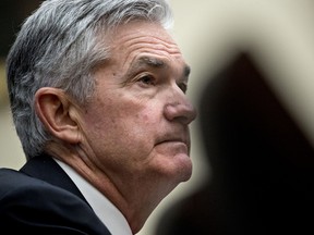 Jerome Powell, chairman of the U.S. Federal Reserve, appears before Congress Tuesday.