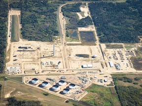 MEG Energy’s Stonefell terminal in Alberta.