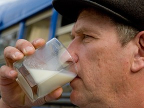 Dairy farmer and raw milk activist Michael Schmidt.