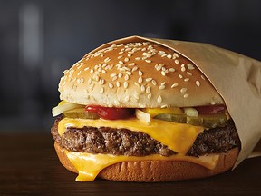 McDonald's is shifting to fresh beef for its Quarter Pounder hamburgers in the U.S.