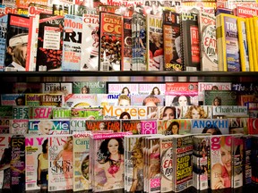 Texture's magazine catalog includes Entertainment Weekly, Billboard, Vanity Fair, Vogue, and Bloomberg Businessweek.