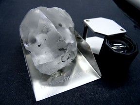 Gem Diamonds found the 910-carat Lesotho Legend at its Letseng mine in Africa.