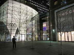 Brookfield Place, an upscale mall in Lower Manhattan.