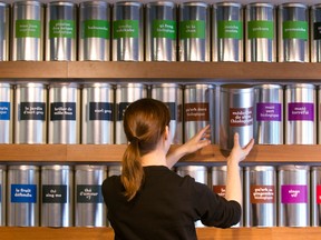 A DavidsTea store in Montreal.