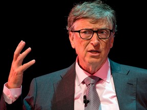 Microsoft co-founder, the world's second richest man after Amazon's Jeff Bezos, Bill Gates.
