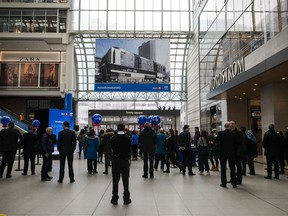 BMO and Cadillac Fairview announced plans to revitalize the former Sears headquarters in Toronto’s Eaton Centre Thursday.