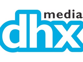 The corporate logo for DHX Media Ltd. (TSX: DHX) is shown. Executives of DHX-Media told its annual shareholders meeting in Halifax that they expect a strategic review of its options to be complete by June 30, at the end of its fiscal fourth-quarter and 2018 financial year.