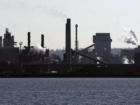 Steel mills in Hamilton, Ont., operate on March 4, 2009. Metal producers in Canada are bracing for the fallout of stiff new tariffs proposed for U.S. steel and aluminum imports, regardless of whether Canadian companies are exempted from the trade duties.