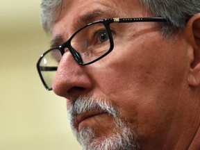 Privacy commissioner Daniel Therrien appears at commons committee on Parliament Hill in Ottawa on Tuesday, Sept. 19, 2017. Canada's privacy watchdog says the fact federal laws on handling personal information do not cover political parties amounts to "an important gap" that could jeopardize the integrity of the electoral process.