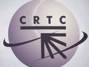 A CRTC logo is shown in Montreal on September 10, 2012. Canada's telecommunications regulator says more than 200 websites have been flagged for follow up by a multinational group investing problems with a common type of electronic marketing that frequently involves misleading advertising.