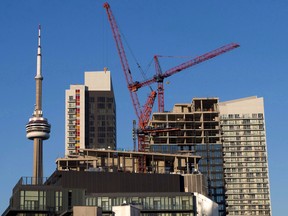 About 60,000 condo units are under construction in Toronto.