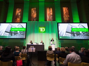 One of the early hunts this year took place last week at TD Bank’s annual event where CEO Bharat Masrani came face-to-face with Alex Speers-Roesch, described by The Globe and Mail as “one shareholder representing Greenpeace Canada.”